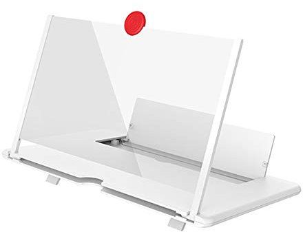 VALINK Cell Phone Screen Magnifier Video Amplifier Smart Phone Bracket Holder Folding 3D HD Magnifying Glass Large Screen