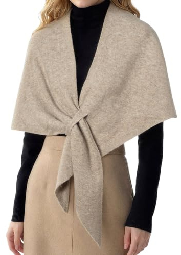 RIIQIICHY Chale Taupe Grosse Echarpe Femme Hiver Chaud Etole Femme Chic Mariage Écharpe Châle Hiver