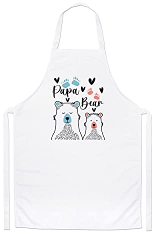 Papa Bear kockförkläde