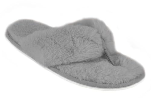 A2Z Ladies Womens Stripe Flip Flop - SLPR LDS AZ32323 Grey 5/6 UK