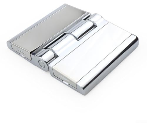 Charnières d'armoire robustes avec ouverture à 135 degrés en acier inoxydable et alliage de zinc, compatibles avec les équipements d'automatisation et les boîtiers (B)