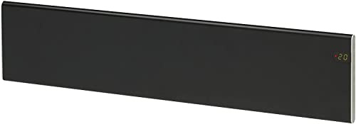 Elektrisk radiator ADAX - Svart - 1000 W - 1280x200x90mm - Neo Basic NL10 KDT