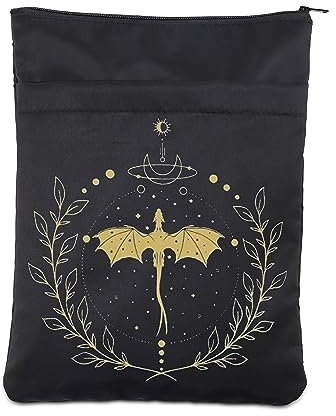 AKTAP Fourth Wing Empyrean Serie Buchgeschenk - Drachenflieger Buchhülle für Bücherwürmer (Buchschlauch)