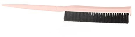 Spazzola per Cotonare I Capelli, Nylon a 3 File per Aggiungere Volume, Spazzola Ergonomica Portatile per Acconciature a Coda di Topo per un Varietà di di Capelli, Aiuta a Distribui (Rosa)