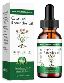 Aceite de Cyperus Rotundus - Aceite de Cyperus para la depilación, reducción del crecimiento del vello corporal, regalo natural de aceite de cyperus (1)