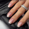 Set of 24 Nude Pink Gradient Press-On Nails - Short Square Shape, Acrylic False Nails, Enhance Your Style with These Chic Short Artificial Nail Tips