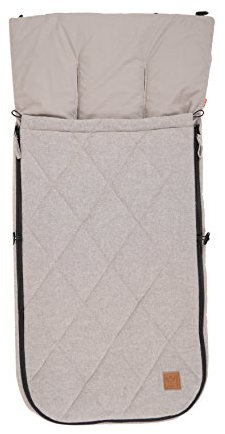 Kaiser Sommer Fußsack Nikko Melange light grey melange