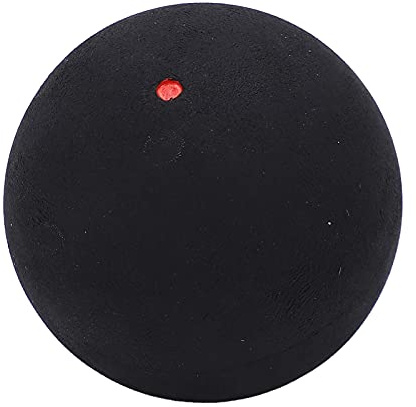 Single Dot Squash, 37mm Single Dot Squash Balls Rubber Squash Racket Balls för Nybörjartävlingsträning(Enstaka röd prick)