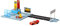 Disney Pixar Cars Coffret sur la Route Centre Rust-Eze Dinoco avec véhicule Flash McQueen, Pitty Rotatif, Lanceur et Rampe Courte, Jouet Enfant, Dès 4 Ans, HGV69