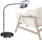elitehood Tablet Bodenständer aus Aluminium, Winkel Höhen Verstellbarer Tablet Ständer mit 6.4KG Stabiler Basis, Schwanenhals Tablet Halterung für Bett Sofa, für 4.7-13 iPad, iPad Air Mini, Kindle