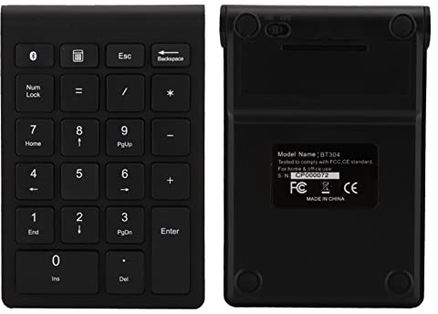 KIMISS Tastierino Numerico 22 Tasti - Tastiera Wireless Mini per, e (Compatibile con 5.0)