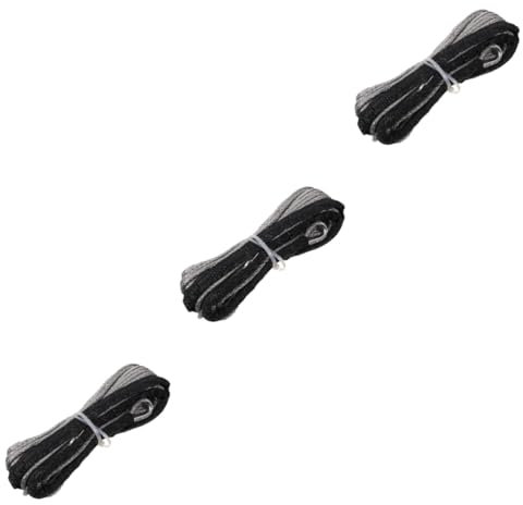 BomDog Abschleppseil, Windenseil Abschleppgurt Zugband Anhängergurte Kordelzug Traktor Autos Fahrzeug Anhängerseil/X3Pcs/1500X0.6Cmx3Pcs