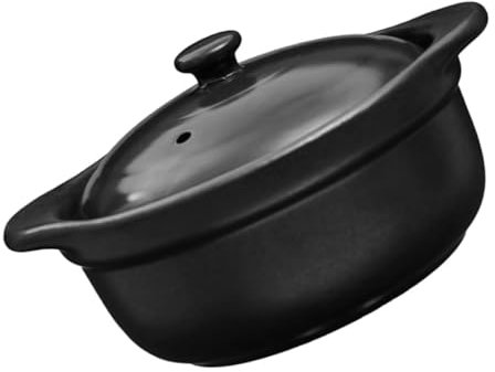 Ciieeo Ceramic Casserole Pot for Home Cooking Multi-functional Kitchen Stew Pot Lid for Casseroles and Soups
