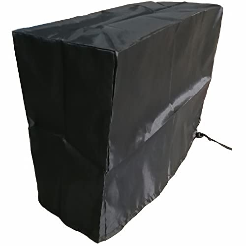 Aniworld chassi för stora datorer dammskydd 32x81x70cm för spel-CPU till stationär dator i torn vattentät skyddslock överdrag för dator