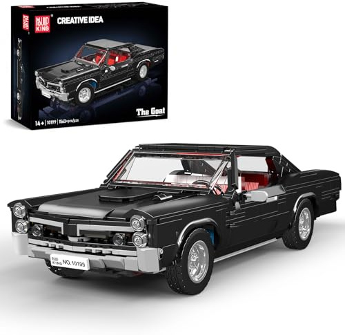 Mould King 10199 Kit de construction de modèle de voiture, briques MOC, voiture de sport de collection, kit de construction pour adultes (version statique, 1563 pièces)