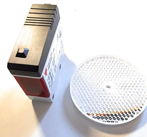 PMP12RG | CARLO GAVAZZI PHOTOELECTRIC SENSOR, RETROREFLECTIVE, 12M RANGE, 12-240VDC/24-240VAC NO/NC, PG13.5