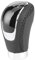 Schaltknauf Focus, Car Gear Shift Knob, Universal Auto Schaltknauf Stick Head Schalthebel Handball Leder Universal für Auto (Schwarz)