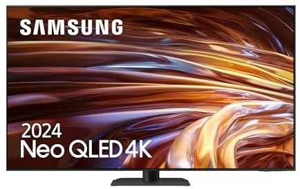 Samsung TV 55 Pulgadas Neo QLED QN95D 4K Mini LED con Resolución 4K Mejorada, Procesador NQ4 AI Gen2 con Inteligencia Artificial, Dolby Atmos, Q-Symphony y diseño Infinity One