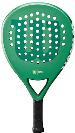 Raqueta de Pádel Wilson Blade LS V3, Libera Potencia Pero Mantiene Estabilidad, Experimenta Mejores Efectos, Benefíciate de la Absorción de Impactos, Color: Verde, Talla: 2