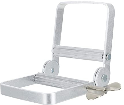 OATIPHO 2 Piezas Exprimidor de Tubos Metálico para Pasta Herramienta Práctica para Salones de y Compatible con Tubos de Cosméticos y de Usar y