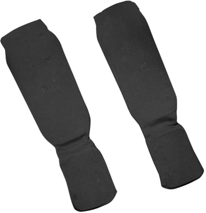 Bosiyrggrl Protège-Tibias de Fitness Cou-De-Pied Protecteur de Cheville Protection des Pieds Coussin de Kickboxing Entraînement Support de Jambe Housse de Protection Facile à Utiliser S