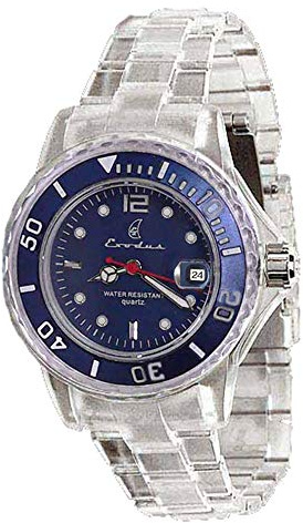 Exodus PT-381 OROLOGIO UOMO TRASPARENTE IN POLICARBONATO (Blu)