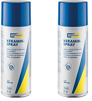 CARTECHNIC 2X Keramikspray Montagepaste Trennschmiermittel Keramik-Spray 400 ml