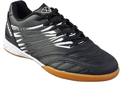 Vizari Valencia Indoor Soccer Shoes for Men and Women | Lightweight Indoor Football Shoes with Synthetic Upper | Non-Marking Rubber Outsole Cleats for Indoor Soccer and Futsal Surfaces