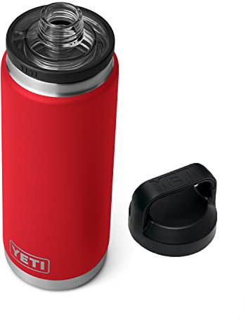 Yeti Rambler 26 Oz Chug Bottle Rescue Red
