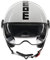 MOMO Design Uni – Erwachsene Fgtr Evo Momodesign E2206 Jethelm, Mono White Quarz/Black, L