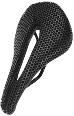 Genérico Cojín de Asiento Bicicleta Carreras Impreso en 3D, sillín Carbono, Nailon, for Carretera, montaña, triatlón(Nylon 3D-2)