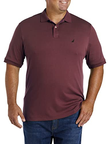 Nautica Men's Classic Fit Short Sleeve Solid Soft Cotton Polo Shirt