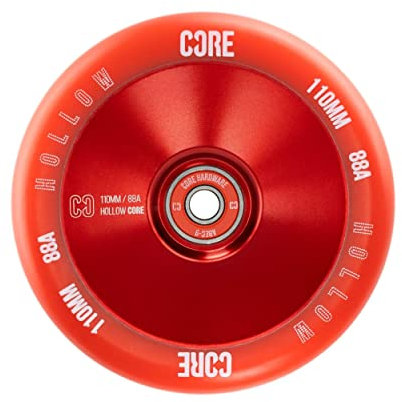 Centrano Unisex – Erwachsene Core Hollowcore Scooter Rolle, Rot, 110
