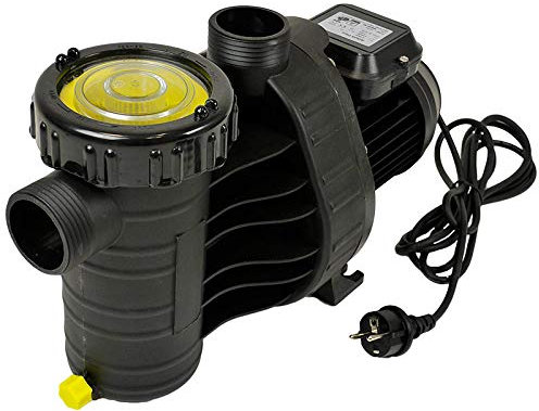 Selbstansaugende Aqua Plus 6 Filterpumpe mit 6 m³/h Umwälzleistung - Made in Germany, leise & korrosionsbeständig - Für Pools bis 30 m³ - 230 V - IPX4