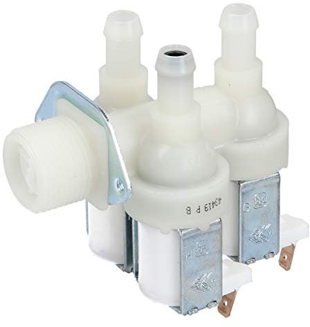 Kenekos - Magnetventil kompatibel mit Miele 1678012, 1678013, 230V Waschmaschine für die Modellreihe W106 - W193 und W1xxx Nur für Geräte OHNE WPS-System (elektrischem Wasserstopsystem)