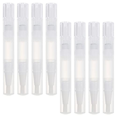 minkissy 8pezzi Penna Vuota Per Olio Per Cuticole Tubo Vuoto Per Olio Per Unghie Lucidalabbra Pennarelli Vuoti Per Per Cuticole Adatti Per Uso Personale o Professionale Realizzati in Sicura