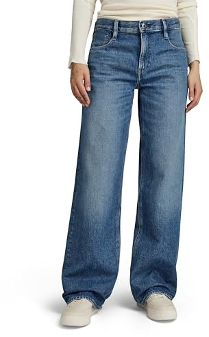 G-STAR Damen Judee Loose Jeans, Blau (Faded Harbor D22889-D436-D331), 28W / 30L