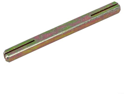 Zilimontt Axe carré en fer de 8 mm pour poignées de porte, installation facile et connexion fiable (105 mm)
