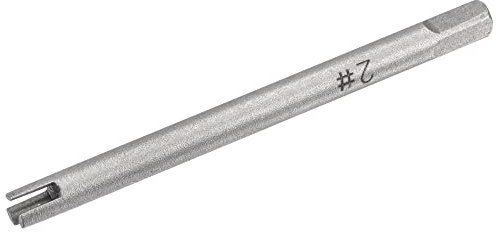 sourcing map Gewindebohrer M5/8-10# (metrisch/Zoll), 3 Rillen gebrochenes abisoliertes Schraubengewinde Gewindebohrer Entferner Hartstahl Werkzeug