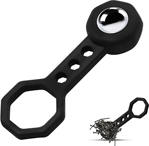 Détecteur de montants mural magnétique avec puissance magnétique de traction de 12,2 kg, pas besoin de piles, détecteur de clous muraux en métal pour cloison sèche, bois, contreplaqué, carrelage en