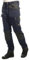 Lee Cooper LCPNT245 Men's Workwear Stretch Cargo Pants, Navy, 30W / 31L