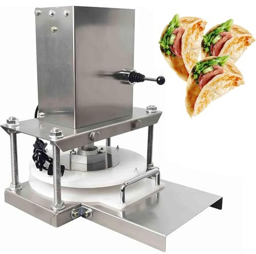 lwjunmm Rullo di Pasta Commerciale sfogliatrice elettrica Pizza Dough Press Roller Machin per Noodle Pizza Pane e Pasta Maker
