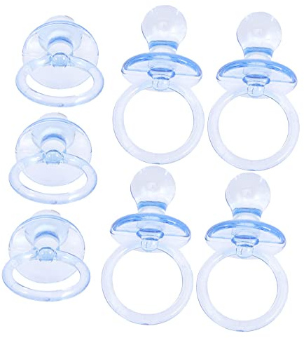 Kisangel 20pcs Mini Pacifier Charms Shower Favors Party Decorations for Shower Games and