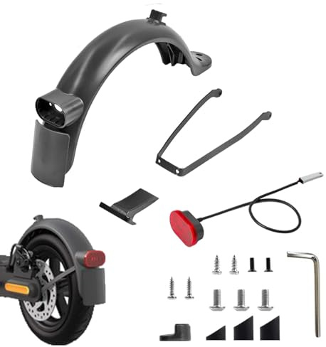Neuytiky Premium Schutzblech Set für E-Scooter – Kompatibel mit Xiaomi M365, 1S, Pro, Pro 2, Mi3 & Scooter 3 | Hochwertiges E-Roller Zubehör | Wasserdichter Mudguard für Stadt & Offroad