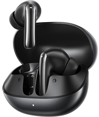 QCY Melobuds N20 Auriculares Inalámbricos Blueooth,Auriculares con cancelación Activa de Ruido adaptativa,Driver da 13 mm,auricolari con 6 Mic AI, chiamate chiare,40 Horas,IPX4,Bluetooth 6.0