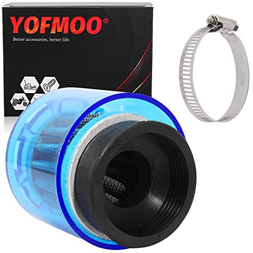 Yingshop Filtro de aire a prueba de salpicaduras para Pit Dirt Bike ATV de 38 mm, 90 cc, 110 cc, 125 cc, 140 cc, 200 cc, bicicletas de 4 tiempos.