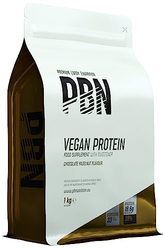 PBN Vegan Protein Chocolate Hazelnut 1kg Pouch