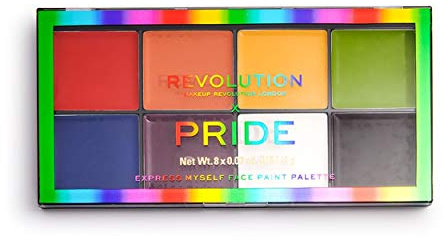 Revolution Pride Express Myself Face Paint Palette 8 x 2g