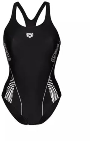 Arena - Bañador para mujer S Swim Pro Back Graphic - 1 unidad, Negro , 44