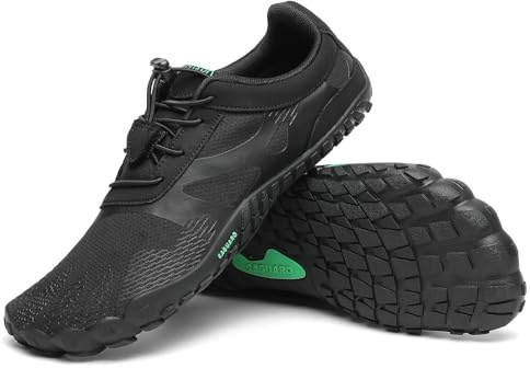 SAGUARO Barfotaskor herr dam tåskor unisex traillöparskor